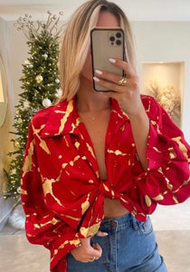 Blusa Red Gold